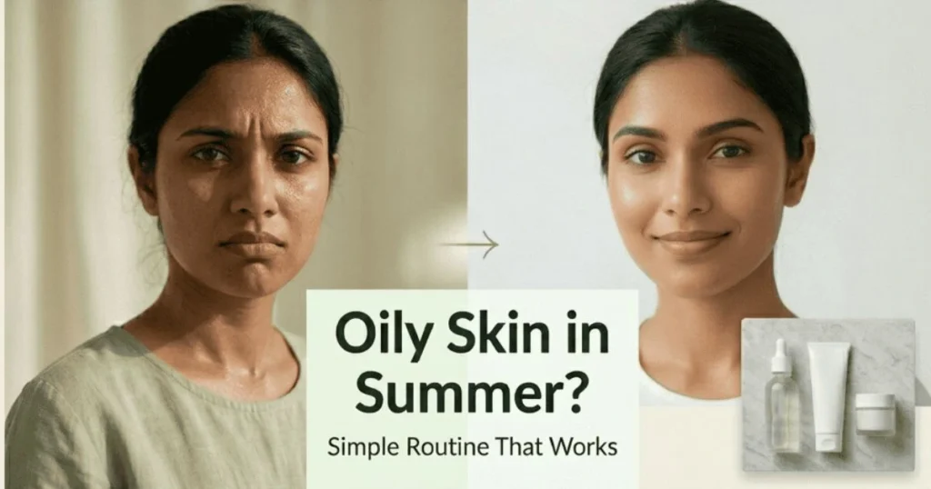 summer skincare routine for oily skin in India